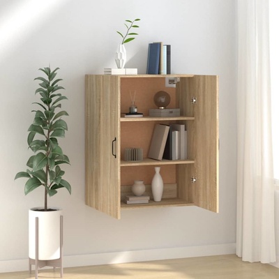 Nábytek XL Závěsná skříňka dub sonoma 69,5 x 34 x 90 cm kompozitní dřevo