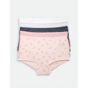 Marks & Spencer Миди трусики от памук с lycra®, пакет от 5 бр. Marks & Spencer военноморска синя Marks & Spencer | Sin | ЖЕНИ | 8