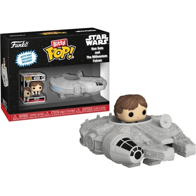 Funko Bitty Pop! Star Wars Han Solo and The Millennium Falcon