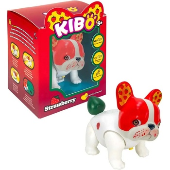 Kaboom Интерактивна играчка Kaboom - Куче френски булдог Kibo, Strawberry (KAB_KIB_0001)