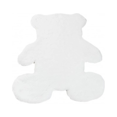 Najkoberce Rabbit FUR TEDDY BEAR biely