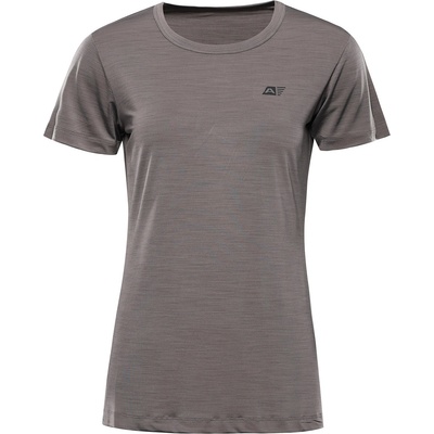 ALPINE PRO Женска бързосъхнеща тениска с cool dry ALPINE PRO BASIKA driftwood ALPINE PRO | Kafyav Bezhov | ЖЕНИ | S