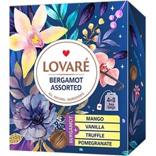 Lovaré Lovaré Bergamot Assorted sada černých čajů 32 sáčků