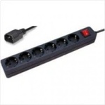  Разклонител, 220V, 6 гнезда, 1.4m, изход от UPS (6x220V-UPS)