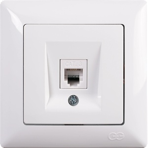 Günsan Visage ТЕЛЕФОНЕН КОНТАКТ rj11 БЯЛ (m042012)
