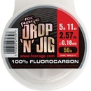 Fox Rage Fluorocarbon Drop 'N' Jig Fluorocarbon 50 m 0,18 mm 2,57 kg