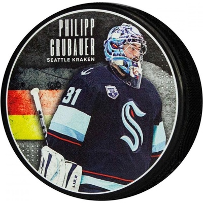Inglasco / Sherwood NHLPuk SK Philipp Grubauer #31