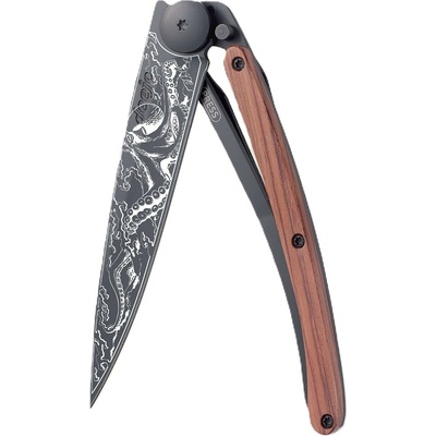 Deejo 1GB198 Tattoo Black 37g coralwood Octopus