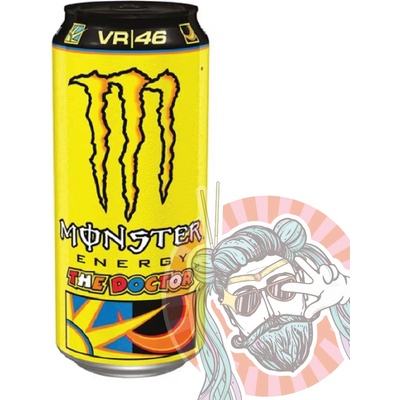 Monster Energy VR46 The Doctor 500 ml