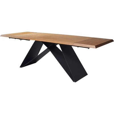 Bogdan Furniture Europe Трапезна маса grigor разтегат. орех/черно