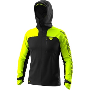 Dynafit Мъжко водоустойчиво яке Dynafit Elevation GTX Jacket Waterproof jacket - Black Out / Lime Punch - размер XL (002-3054-0114)
