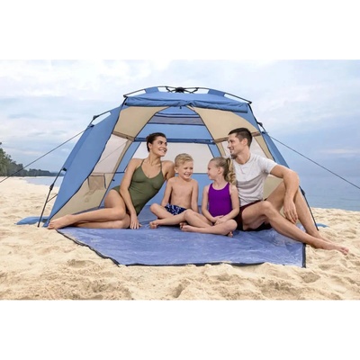 Bestway ПАЛАТКА beach dome 127x240x107 bestway 68144 (6941607373620)