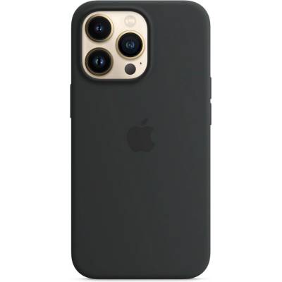 Apple Оригинален гръб Apple Silicone Magsafe Cover за iPhone 13 Pro - Черен, MM2K3ZM/A