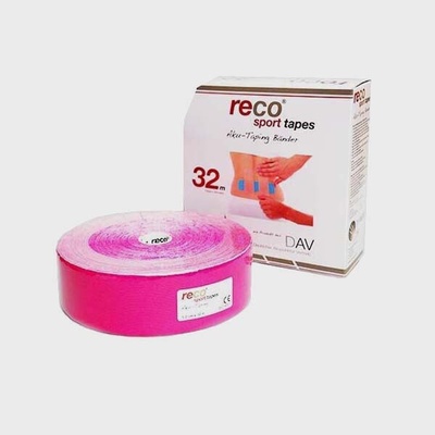Rock Tape tejpovací páska velká role růžová 5 cm × 32 m