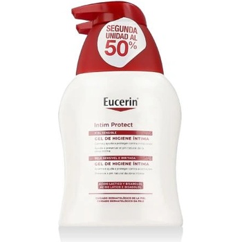 Eucerin Intim Protect Gentle Cleansing Gel измиващ гел за интимна хигиена 2x250 ml за жени