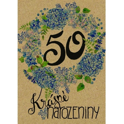 Baloušek BeBechy - přání 50, A6, kraftový papír