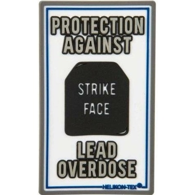 Nášivka LEAD OVERDOSE velcro plastová
