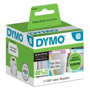 DYMO Етикет, LW принтер, сменяем, 32x57 mm, 1000 етикета, DYMO S0722540 (S0722540)