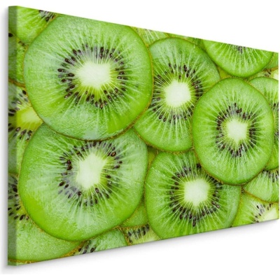 Moderní obraz na plátně do kuchyně Plátky Kiwi Varianta: 100x70