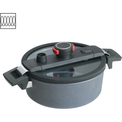 Titanový Polotlakový Kastrol Diamond Active Lite 28 cm na indukci - WOLL