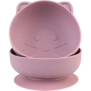 Melii Силиконови купички с вакуум Melii Luxe - Cat, 2 броя (ML40203)