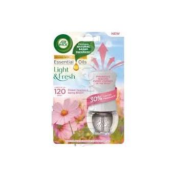 Air Wick Електрически ароматизатор машинка+пълнител Air Wick Essential Oils с етерични масла 19мл - Flower Meadow & Spring Breeze (3657)