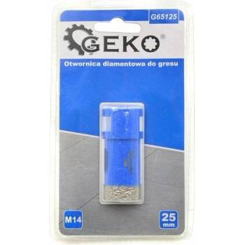 Diamantový korunkový vrták 25mm / M14 - GEKO G65125