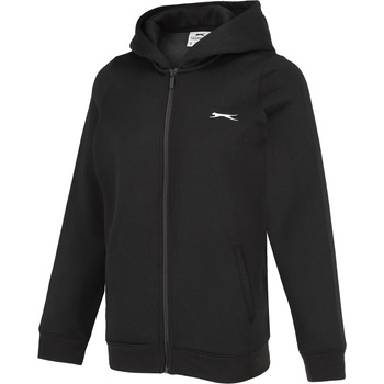 Slazenger Дамски суичър Slazenger Fitted Full Zip Hoodie Womens - Black