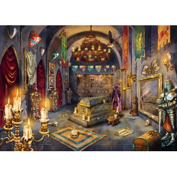 Ravensburger - Puzzle The Vampires Castle - 1 000 piese