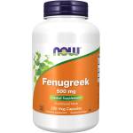 NOW NOW Fenugreek 500mg, 250 Veg Capsules - fitnesdobavki - 19,89 лв