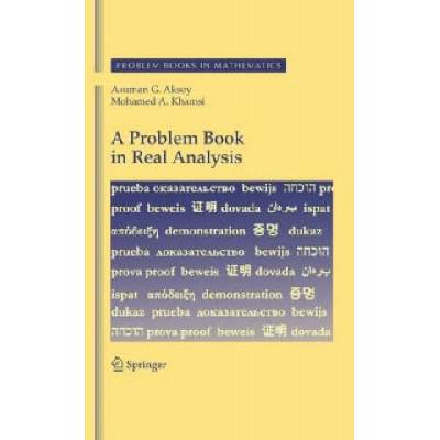 Problem Book in Real Analysis | Asuman G. Aksoy, Mohamed A. Khamsi