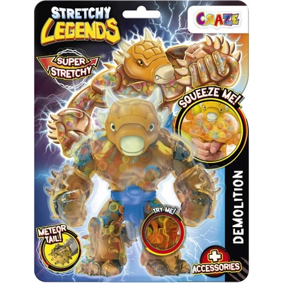 CRAZE Колекционерска разтеглива фигурка Craze Stretchy Legends - Demolition (C46746)
