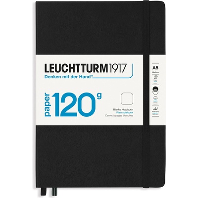 Leuchtturm1917 Edition Tečkovaný zápisník Medium A5 Black – Zboží Dáma