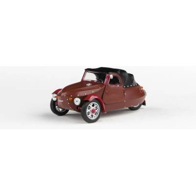 ABREX Velorex 16/350 1966 Hnedá/Čierna/Vínová 1:43