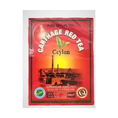 CARTHAGE Čaj černý ceylonský sypaný RED Tea 400 g