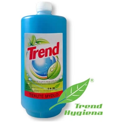 Trend tekuté mydlo modré 1l