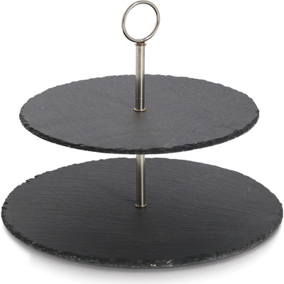 Zeller Dvoupatrový servírovací talíř 30 x 23 cm