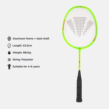 CARLTON Kids Mini Badminton Rackets - Green