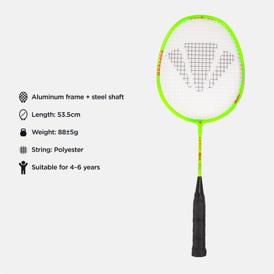 CARLTON Kids Mini Badminton Rackets - Green