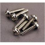 Traxxas кръстата винт 3x12mm глава с яка цинк. (6)
