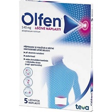Olfen 140 mg liečivá náplasť 5 ks