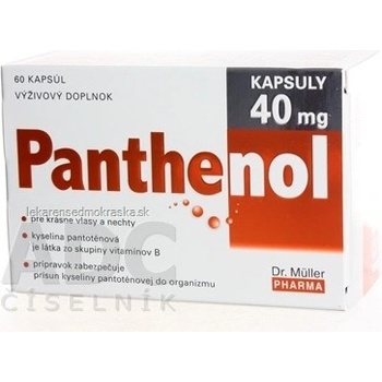 Dr.Müller Panthenol 40 mg 60 kapsúl