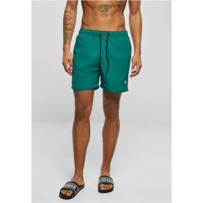 Block Swim Shorts green