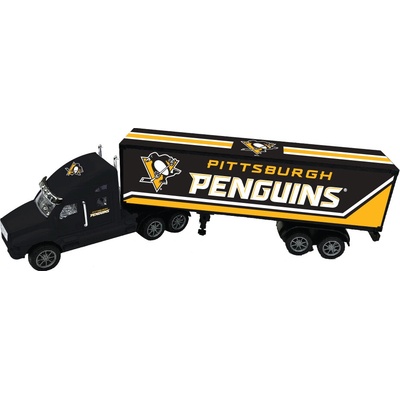 mojo licensing Kamion Pittsburgh Penguins NHL 18-Wheeler Big Rig Truck Black