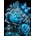 Norimpex - Puzzle Diamant painting: Blue rose 30x40cm - 1 - 39 piese