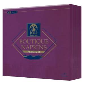  Луксозни салфетки серия Boutique Premium Napkins бордо 40бр