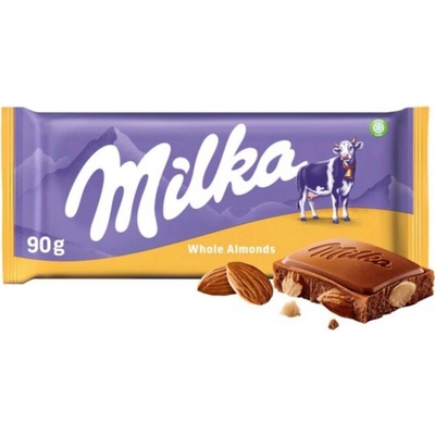 Milka Whole Almond 90 g