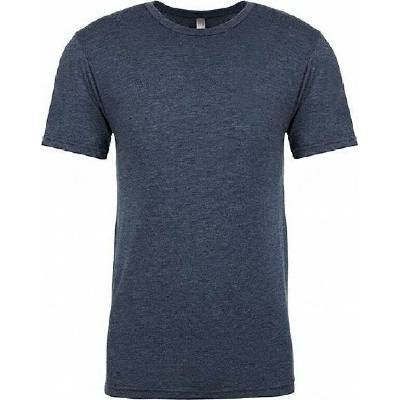 Next Level Apparel Lehké směsové pánské tričko indigo NX6010 modrá