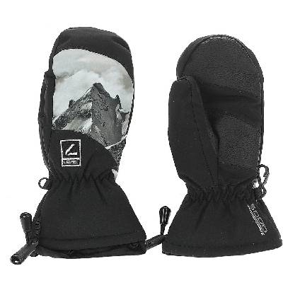 rukavice Level J Mitt - Dark S - junior size