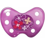Baby-Nova Baby Nova Залъгалка Dentistar силикон р-р 3, цветя (22282) - baby